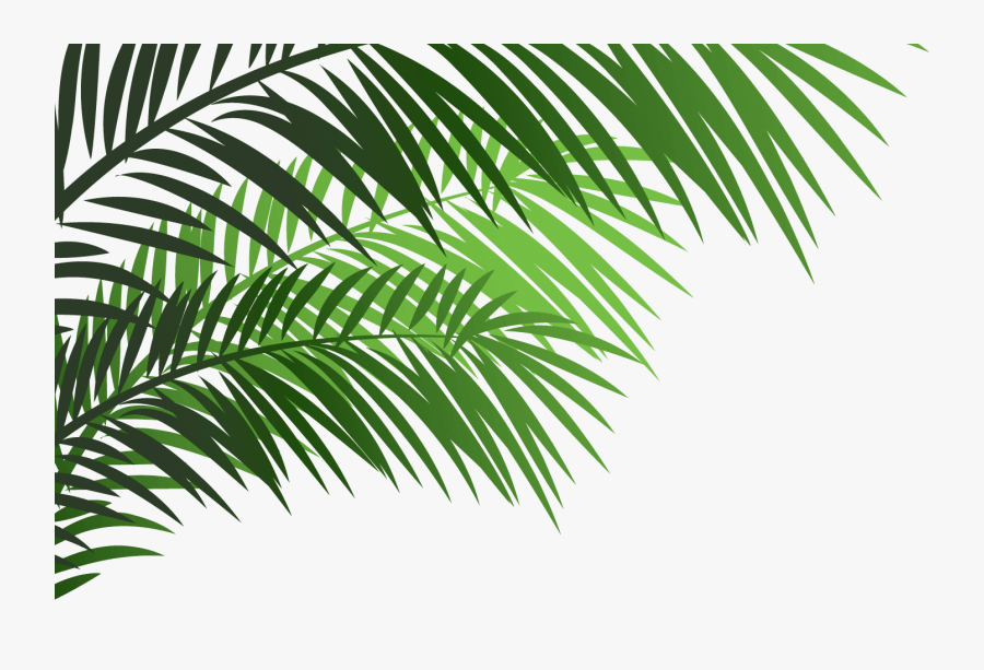 Palm Leaf Emoji, Transparent Clipart