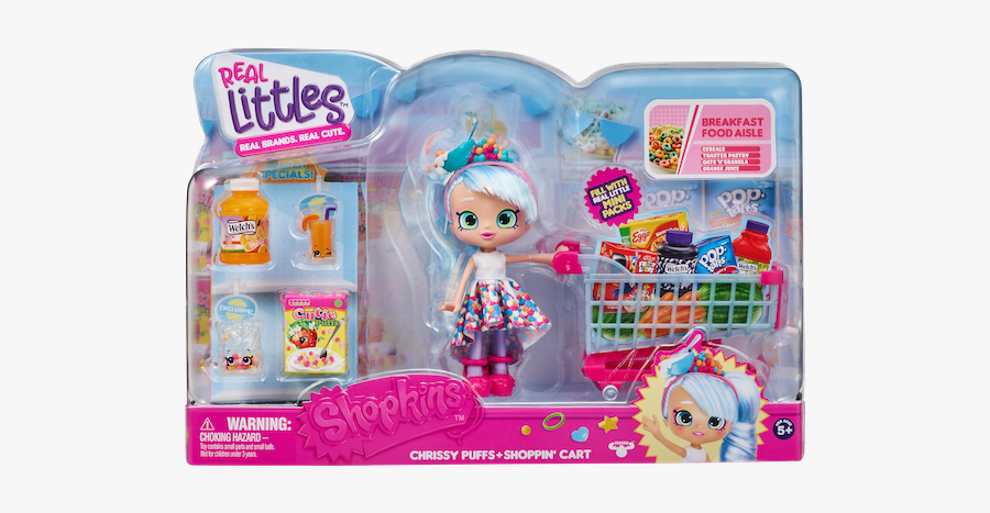 57465 Spk S12 Chrissy Puffs Shp Cart F Fep - Shopkins Shoppies Chrissy Puffs, Transparent Clipart