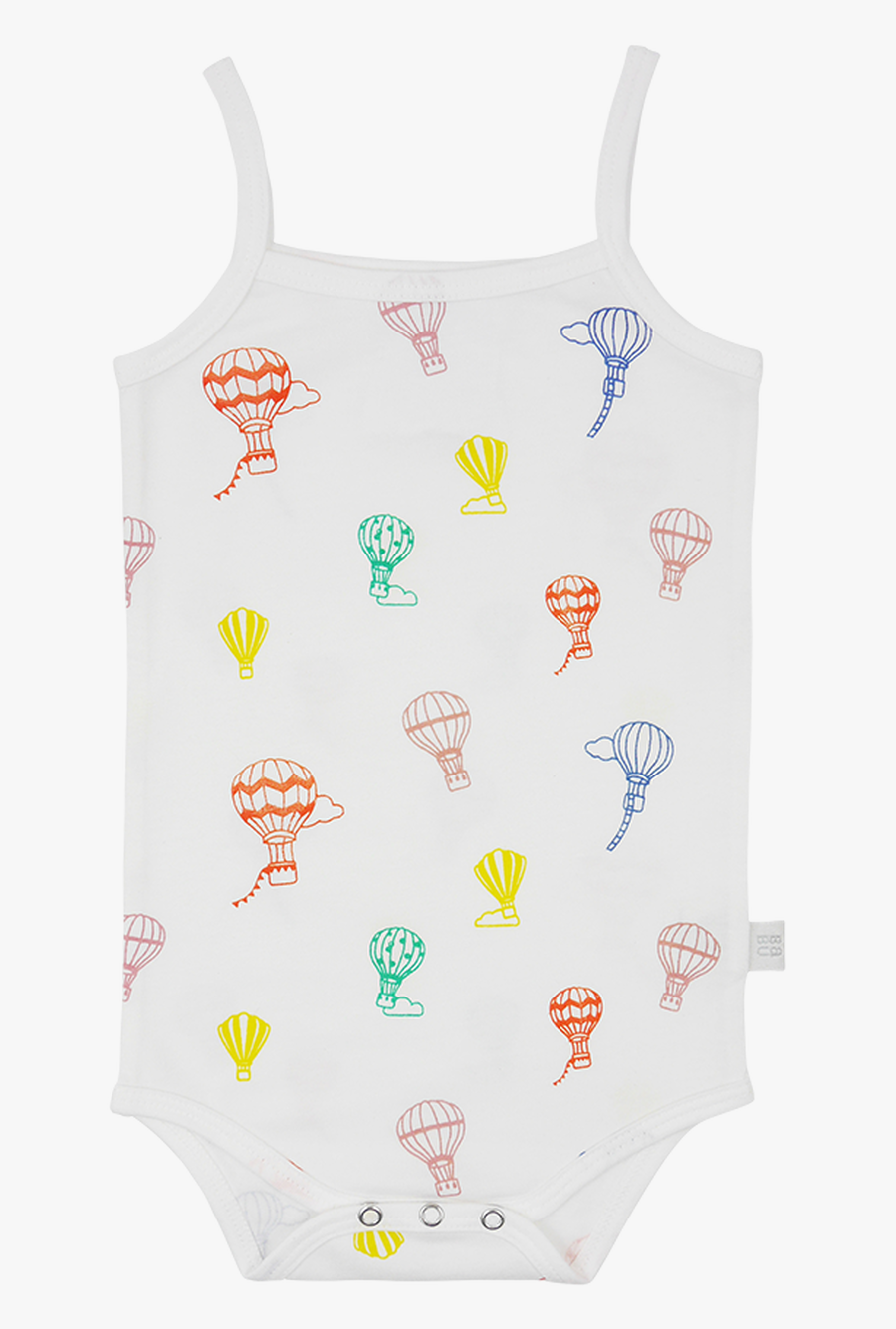 Hot Air Ballon Singlet Bodysuit Multi Colour - Active Tank, Transparent Clipart