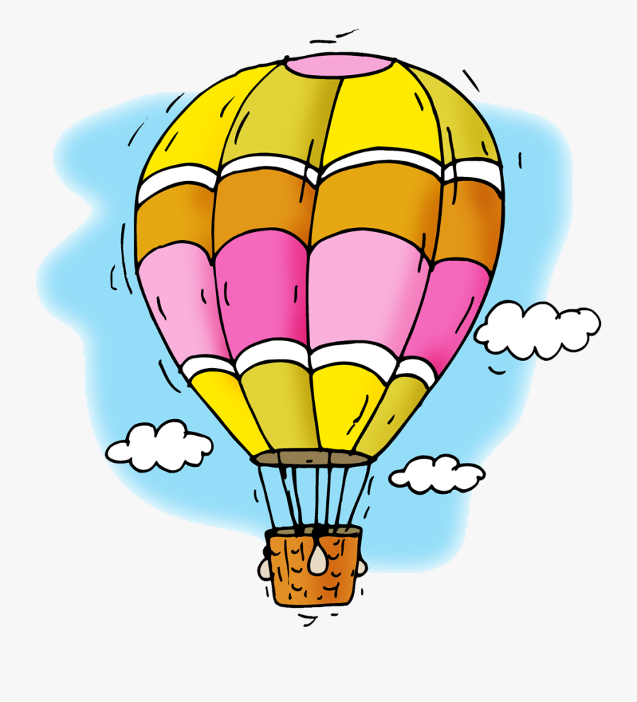 Hot Air Balloon, Transparent Clipart