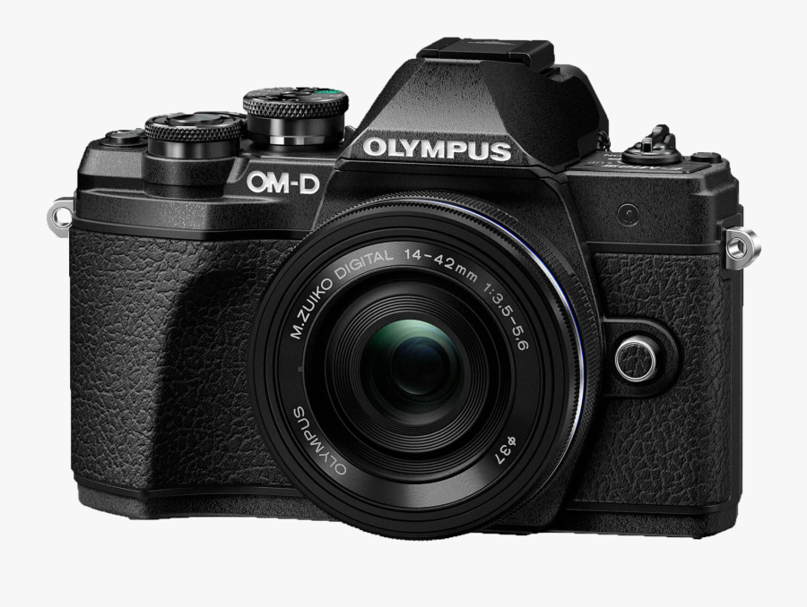 Olympus E M10 Mark Iii Black, Transparent Clipart