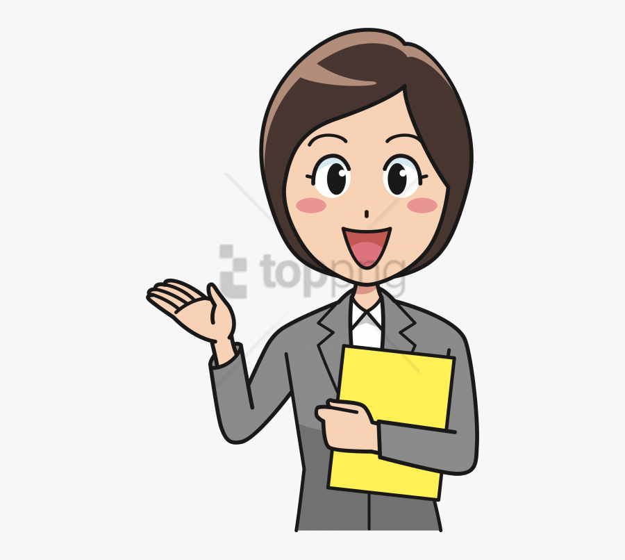 Free Png Woman Worker Png Image With Transparent Background - Woman Office Worker Cartoon, Transparent Clipart