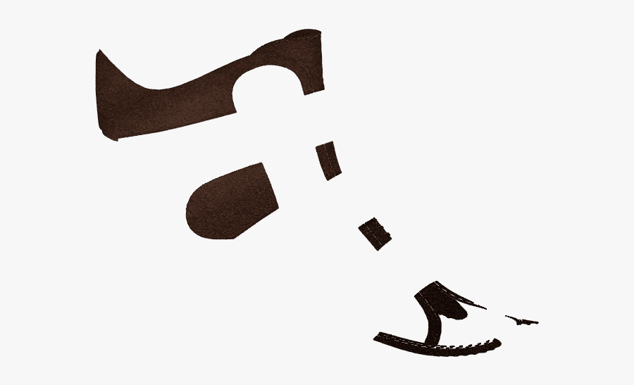 P1654 Brown Split Suede, Transparent Clipart