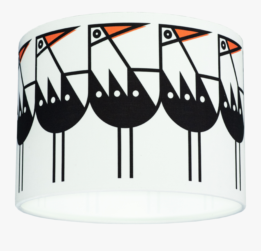 Bert & Buoy Oystercatcher Drum Shade - Mug, Transparent Clipart