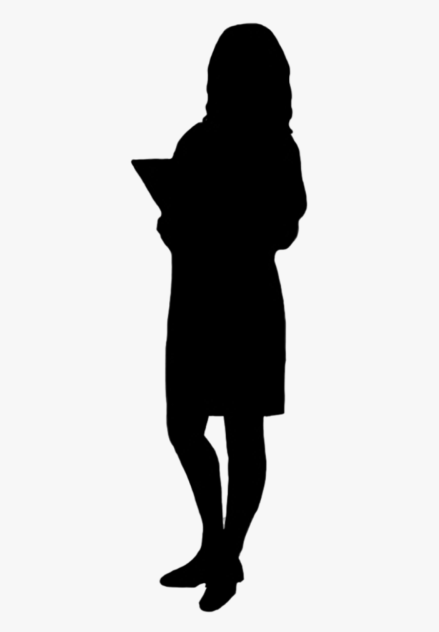 Silhouette Woman Head Transparent Background, Transparent Clipart
