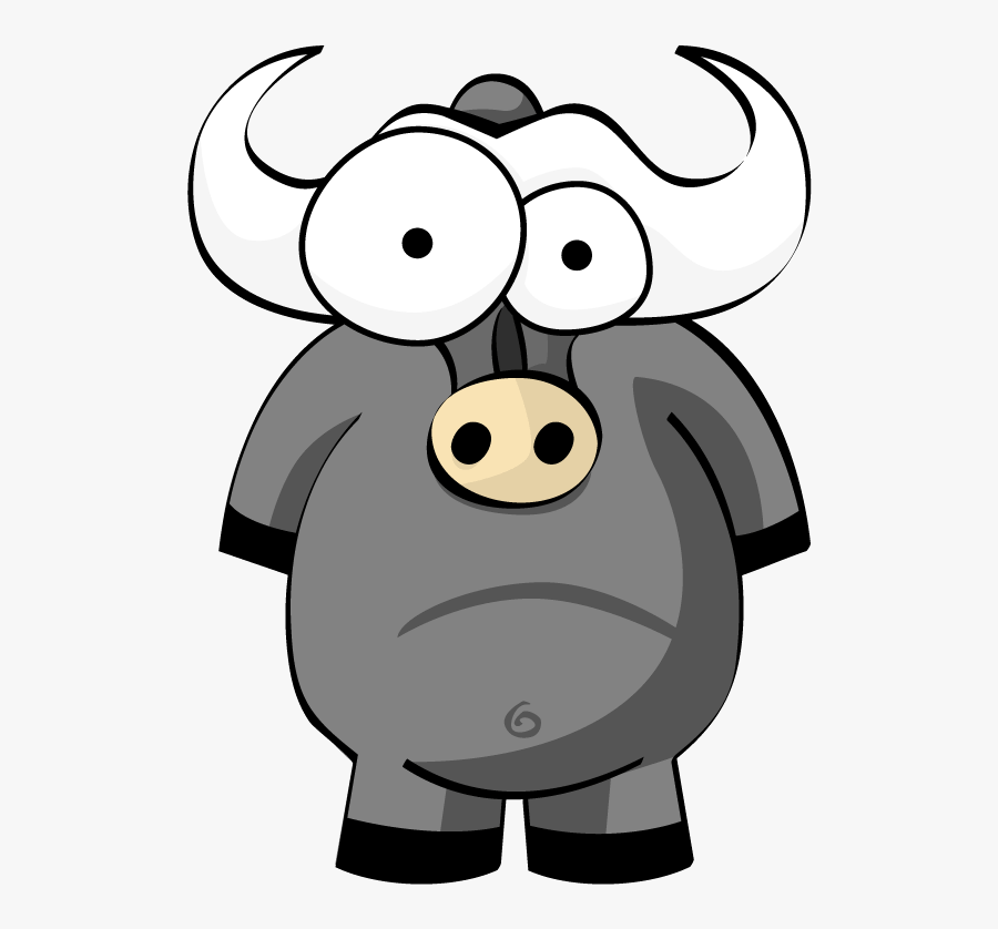 Clip Art Pin By Marina On - Cartoon Buffalo Png, Transparent Clipart