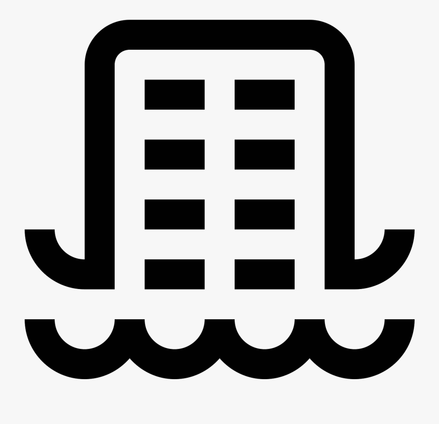 Flood Clipart Tsunami - Emblem, Transparent Clipart