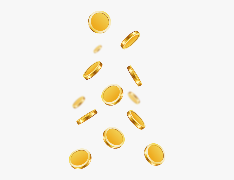 Raining Coins Png - Coins Png, Transparent Clipart