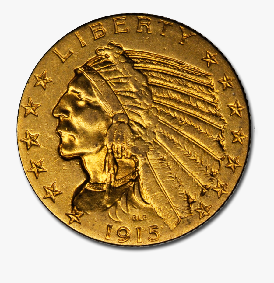 Transparent Gold Coin Png - Coin, Transparent Clipart