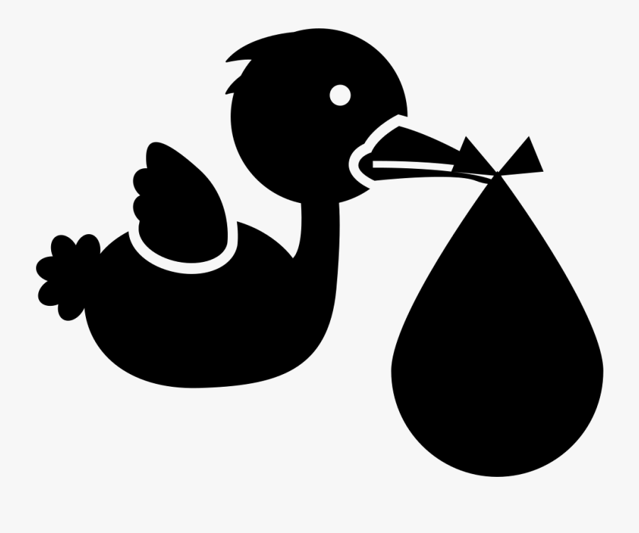 Carrying A Baby Svg - Silueta De Bebe Png, Transparent Clipart