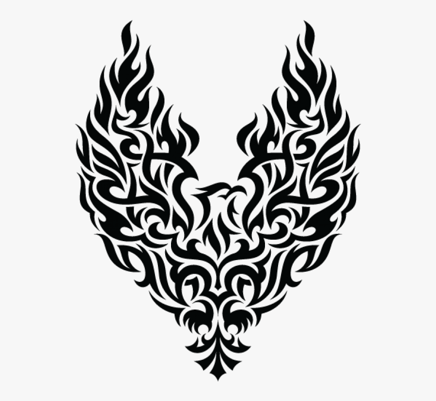 Transparent Feather Tattoo Png - Tattoo Png For Picsart, Transparent Clipart