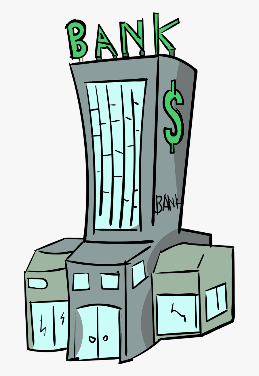Bank Clipart Bangunan - Bank Clipart Transparent, Transparent Clipart