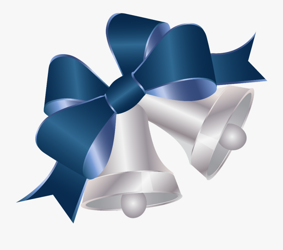 #ftestickers #christmas #bells #transparent #white - Silver Christmas Bells Clipart, Transparent Clipart