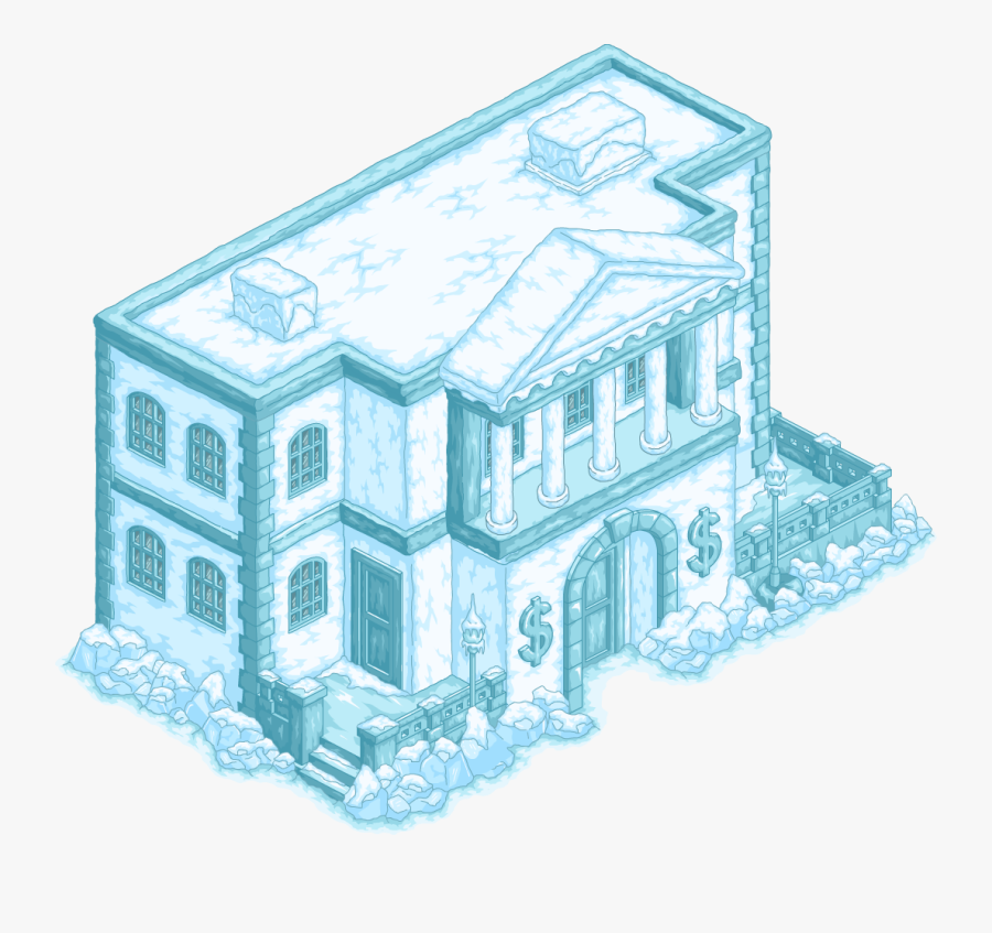 Snowing Clipart Snow Bank - Simpsons Tapped Out Festive Carolers, Transparent Clipart