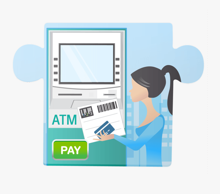 Bank Transactions Cartoon Png, Transparent Clipart