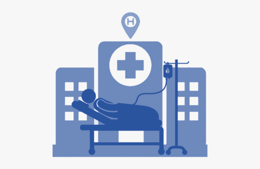 Hospital Building Logo, Transparent Clipart