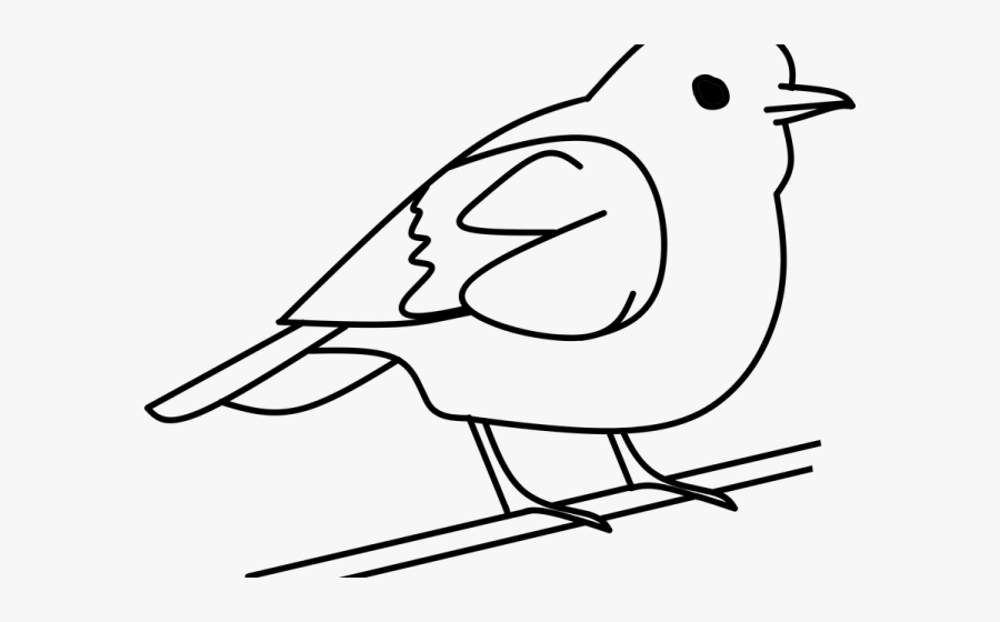Pigeon Clipart Burung - Clip Art Black And White Bird, Transparent Clipart
