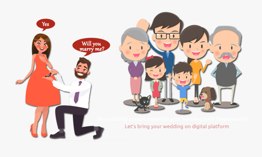 Family Animation, Transparent Clipart