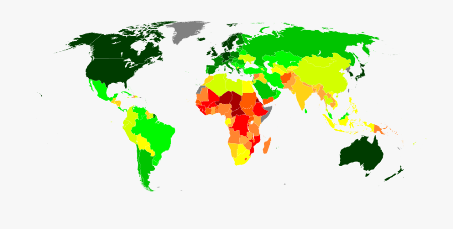 Human Development Index 2018, Transparent Clipart