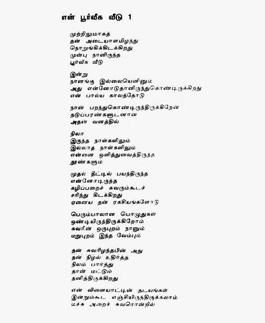 My Ancestral House -1 - Poems About India In Tamil, Transparent Clipart