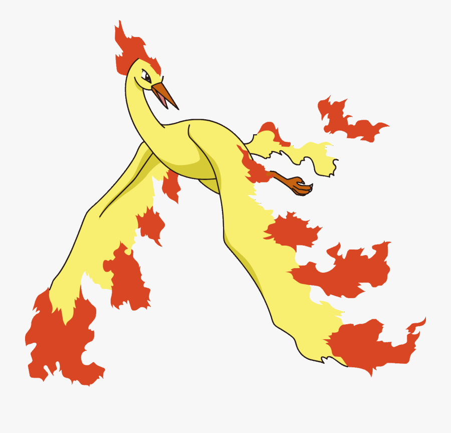 Pokemon Photo Of Moltres, Transparent Clipart