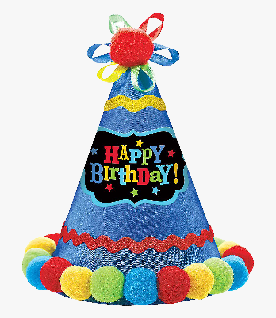 Birthday Hat Png Free Download - Happy Birthday Party Hat, Transparent Clipart