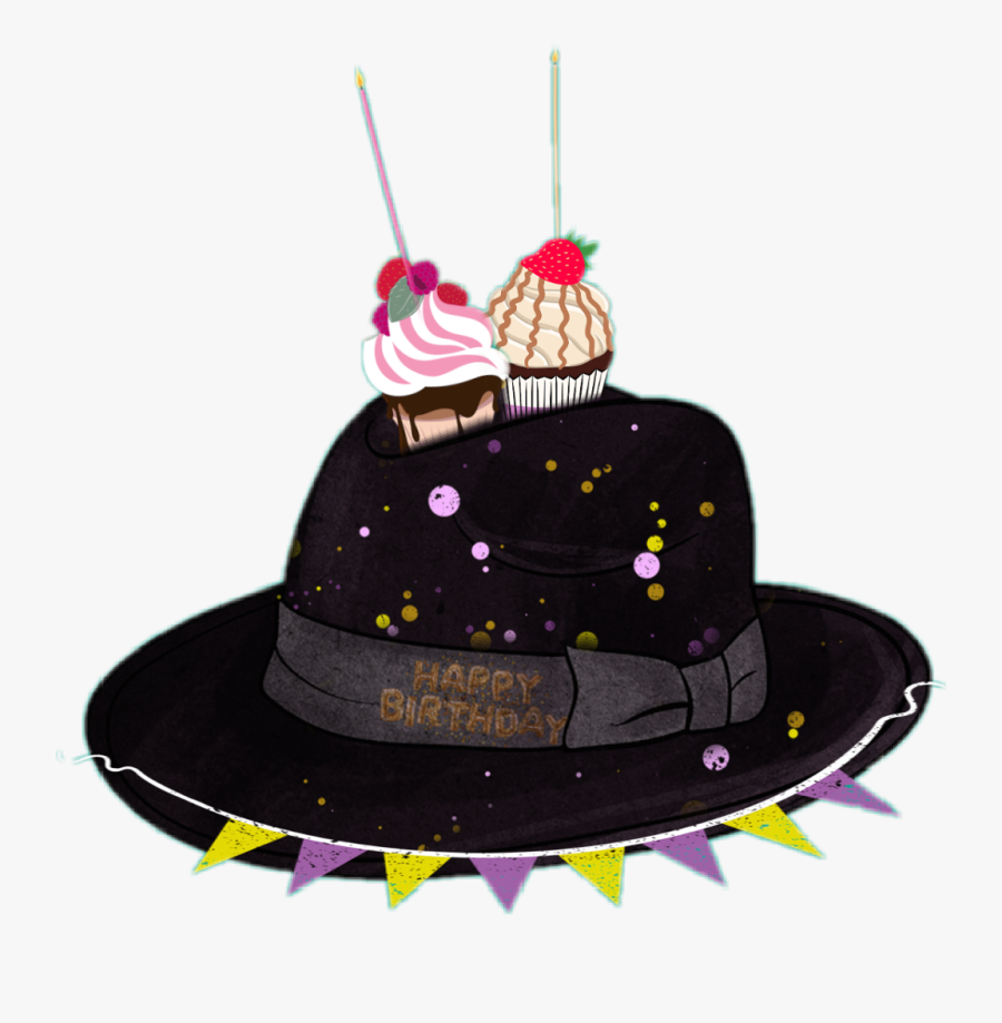 #party#birthday#hat#fun - Birthday Candle, Transparent Clipart