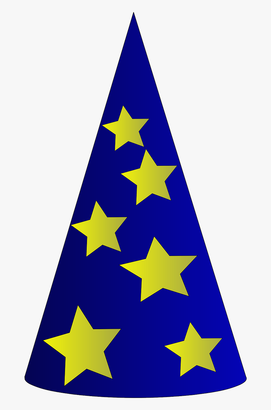 Wizard Birthday Hat Cap Png Image - Wizard Hat Transparent Background, Transparent Clipart