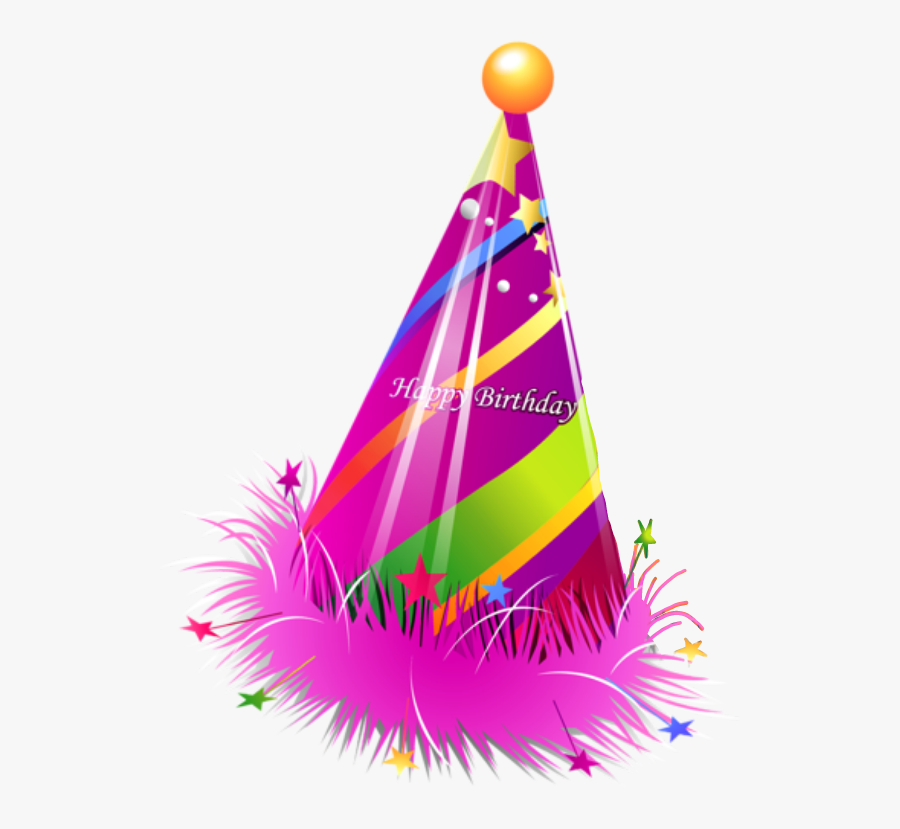 #birthdayhat #hat #birthday #happybirthday #happyday - Free Birthday Clip Art Png, Transparent Clipart