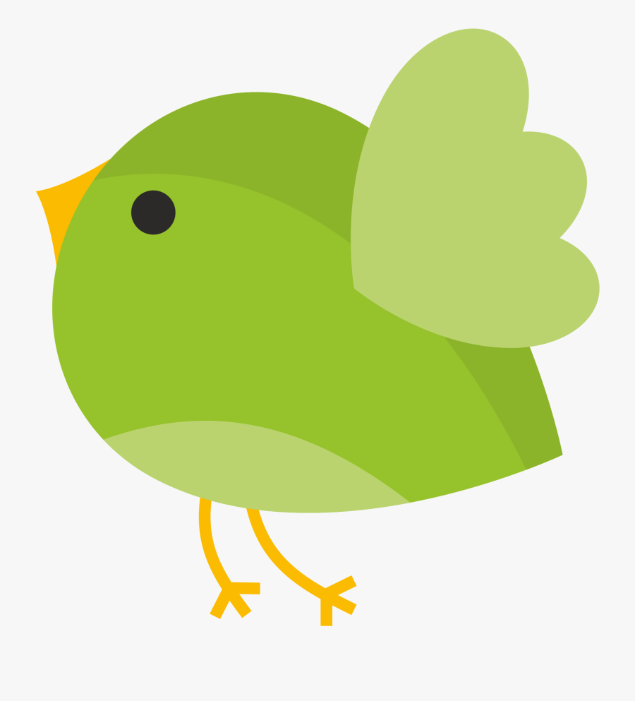 Afbeeldingsresultaat Voor Vogel - รูป นก สี เขียว การ์ตูน, Transparent Clipart