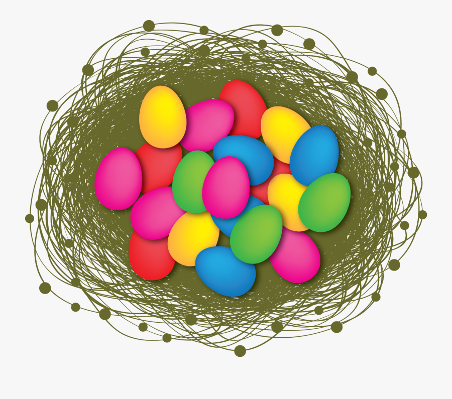 Nest Png Transparent Image - Easter, Transparent Clipart