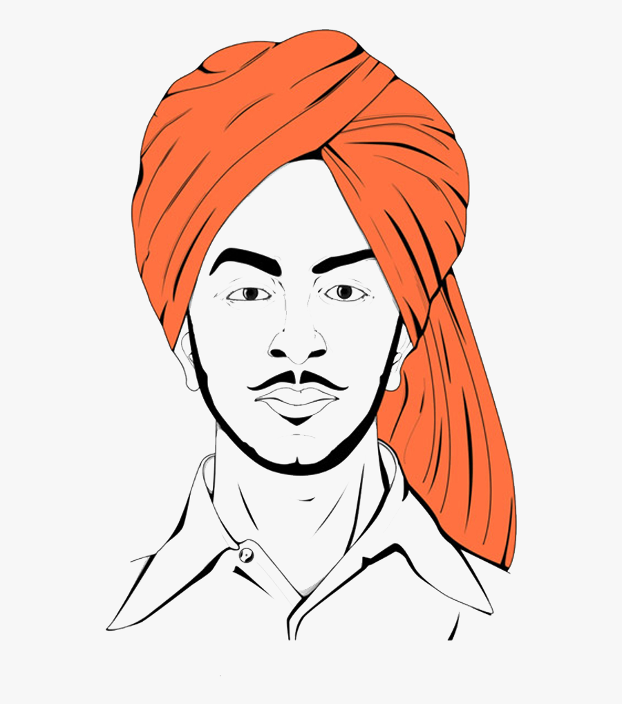 Bhagat Singh, Transparent Clipart