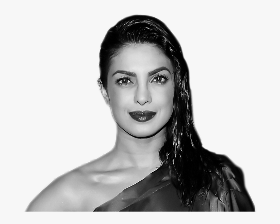 Serious Face Priyanka Chopra, Transparent Clipart