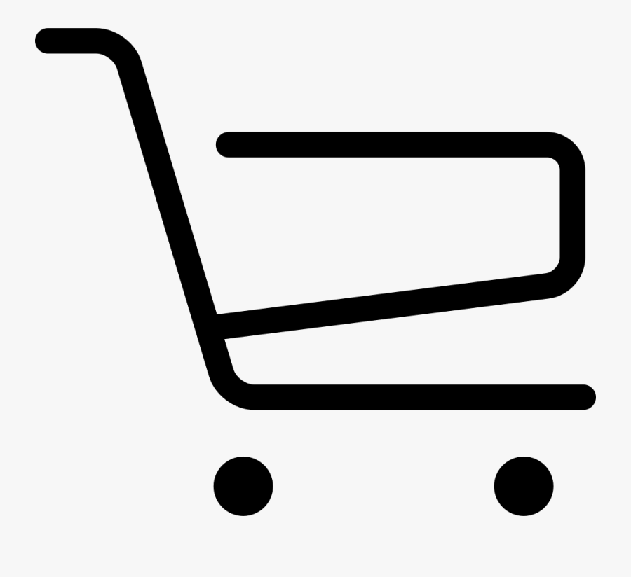 Shopping Cart White - Cart White Icon Png, Transparent Clipart