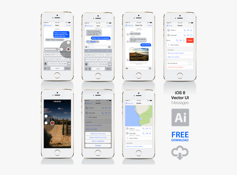 Transparent Iphone Message Bubble Png - Sketch Iphone Kit Device, Transparent Clipart