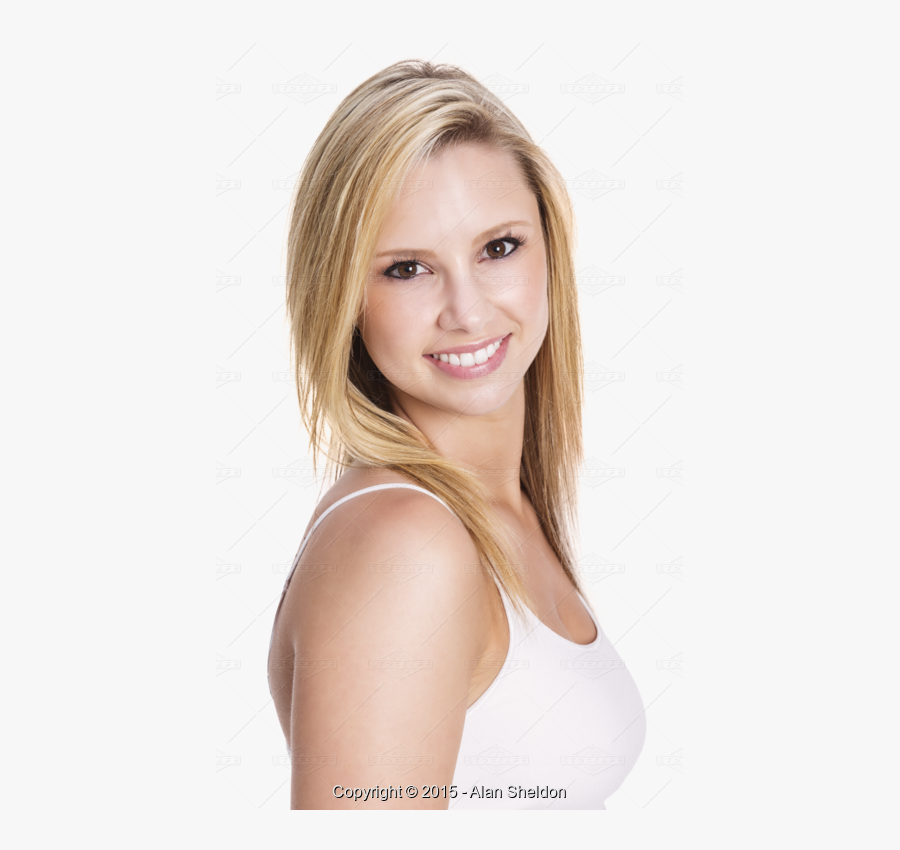 Clip Art Blonde Woman, Transparent Clipart