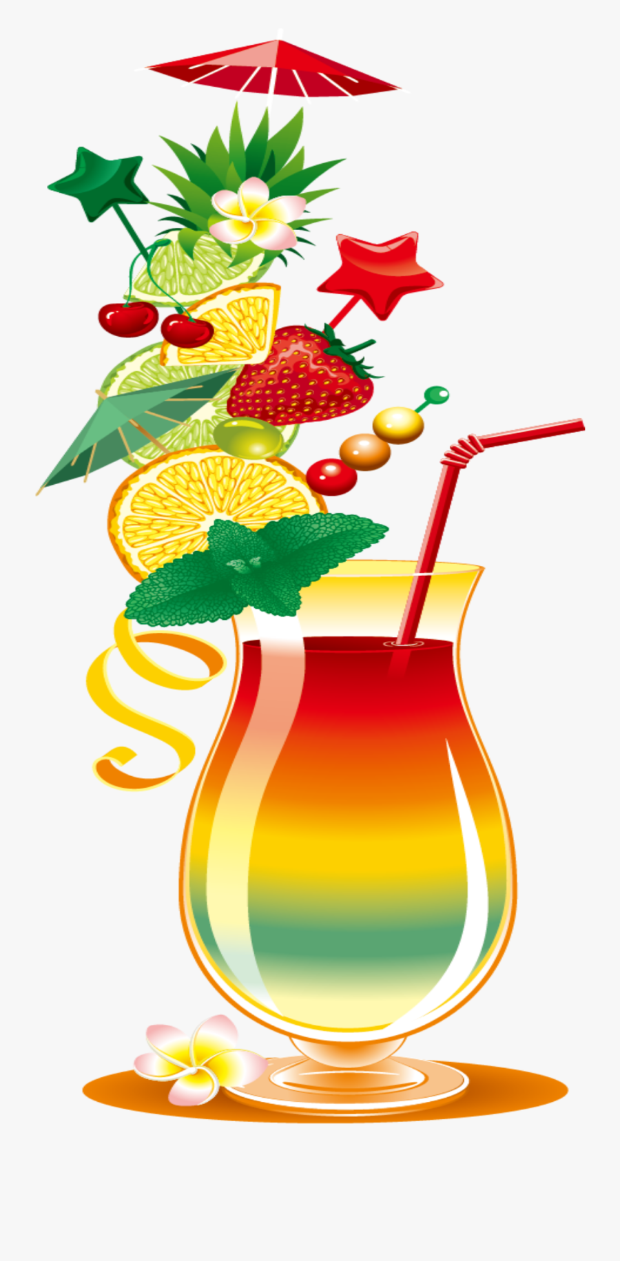 #mq #fruit #coctail #drink #red #tropical, Transparent Clipart