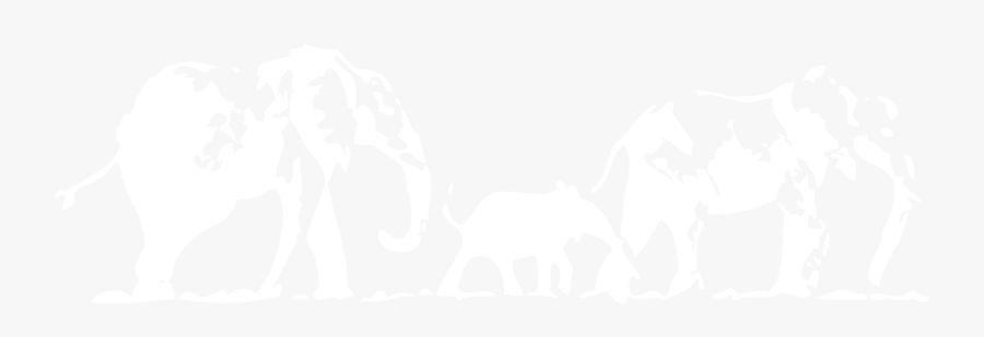 Elephants, Transparent Clipart