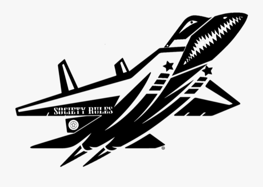 Rocket-powered Aircraft, Transparent Clipart