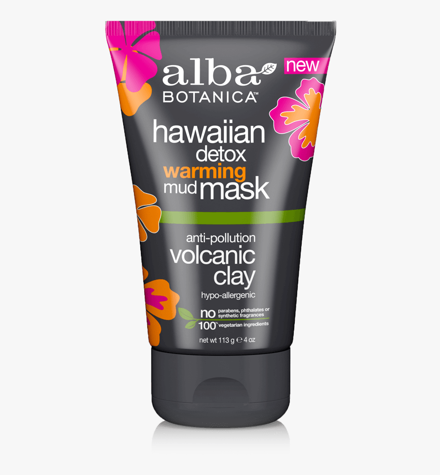 Alba Hawaiian Detox Warming Clay Cleanser, Transparent Clipart