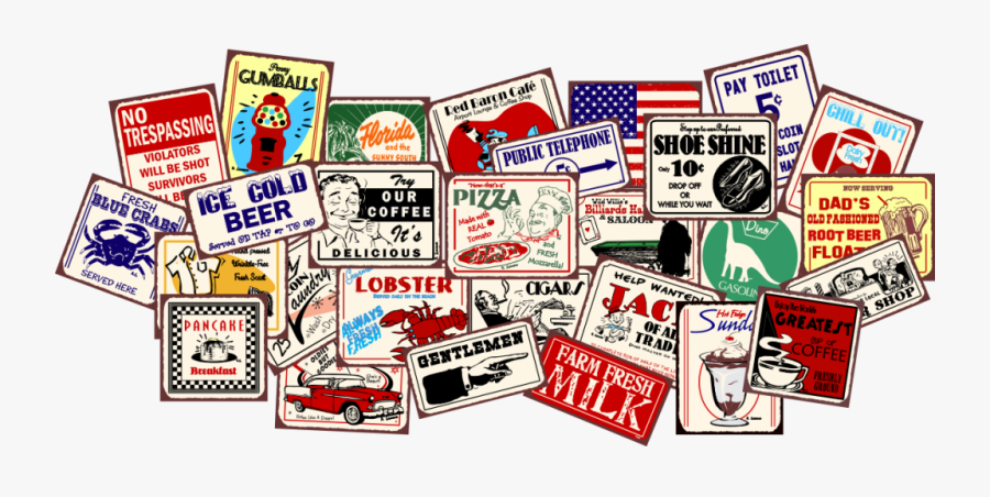 Vintage, Transparent Clipart