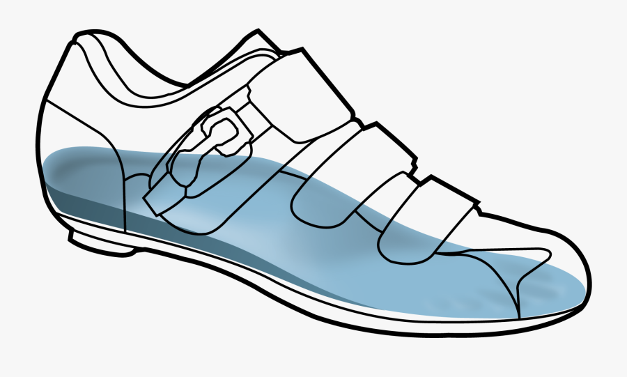 Shoe Outline Clip Art, Transparent Clipart