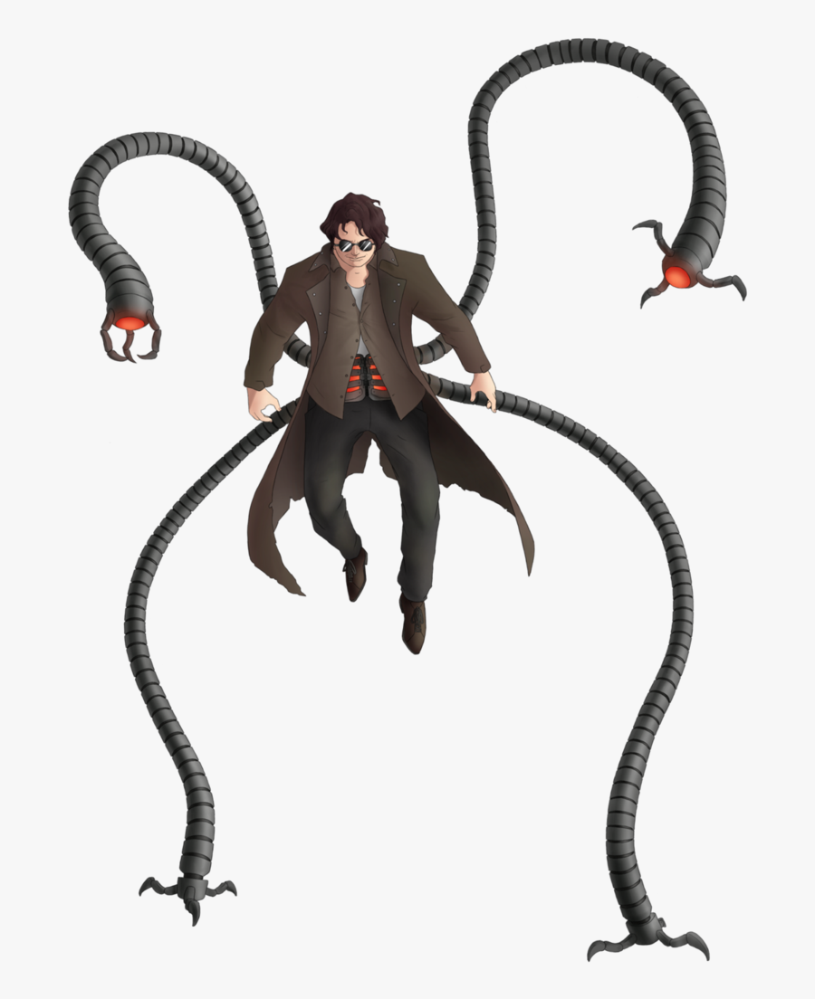 003 Doctor Octopus By Https Clipart , Png Download - Doctor Octopus Tentacle Png, Transparent Clipart