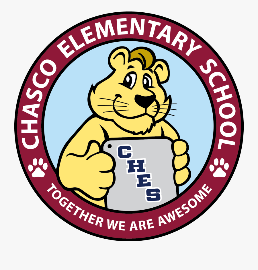 Chasco Elementary School Logo, Transparent Clipart