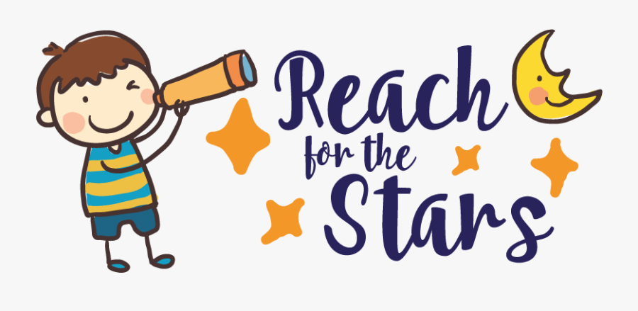 Baby Reaching Stars - Cartoon Man Reaching For The Stars, Transparent Clipart