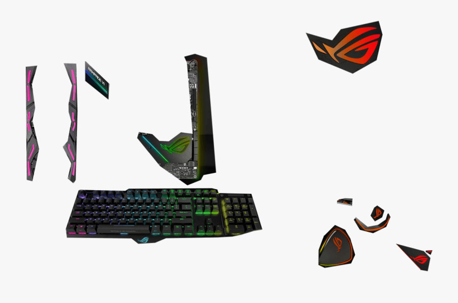 Computer Keyboard, Transparent Clipart