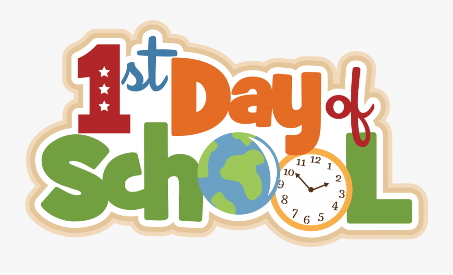 1st Day Of School 2019, Transparent Clipart