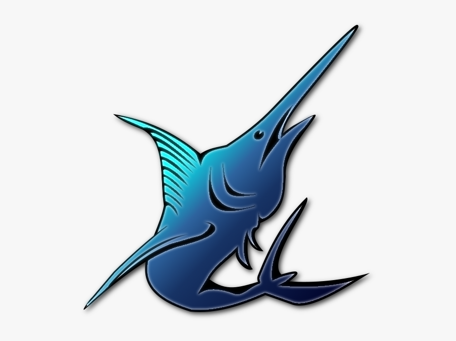 Big Island Fishing - Atlantic Blue Marlin, Transparent Clipart