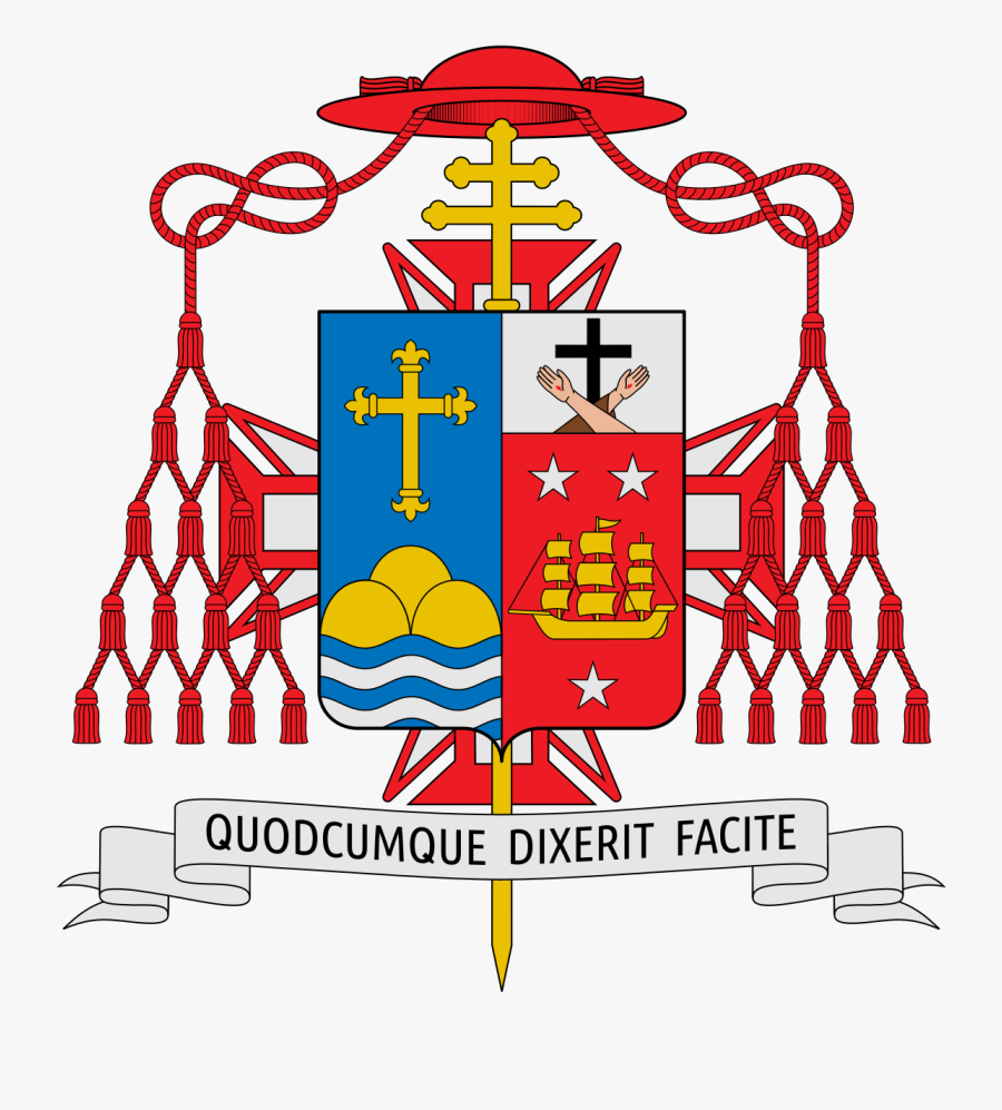 Archbishop John Carroll Coat Of Arms, Transparent Clipart