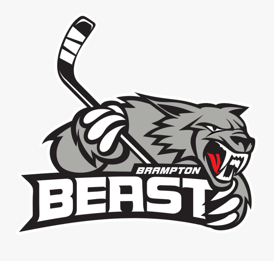 Brampton Beast Logo, Transparent Clipart